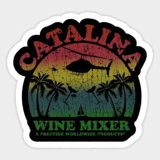 CATALINA WINE MIXER -  RETRO STYLE Sticker